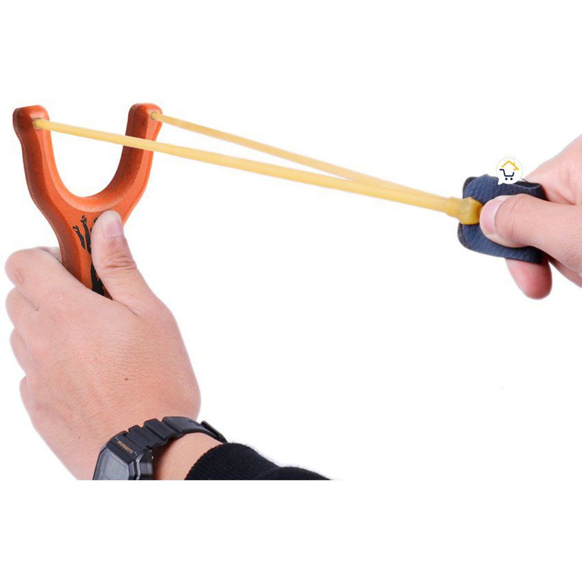 COMPRALOENCASA COM - Resortera madera cauchera tirachinas juguete niños sg3