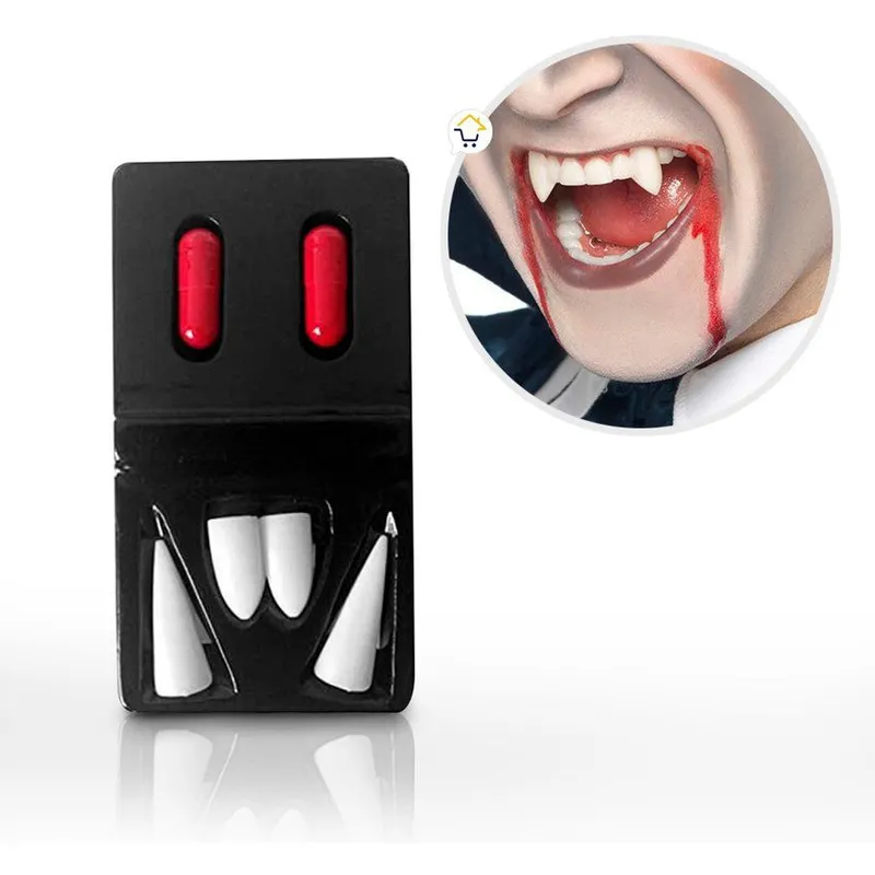 COMPRALOENCASA COM - Colmillos dracula capsula sangre accesorio disfraz of225