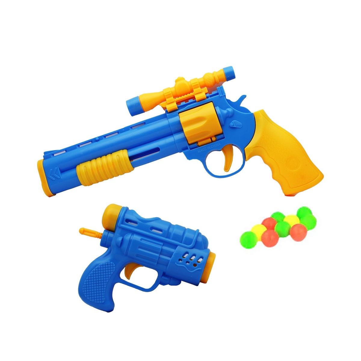 DAYOSHOP - Pistola Lanza Pelotas Juguete Niños Didactico Diversión