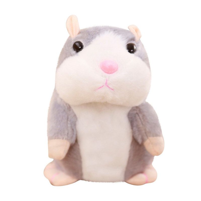 DAYOSHOP - Juguete Peluche Hamster Habla Repite Lo Que Dices