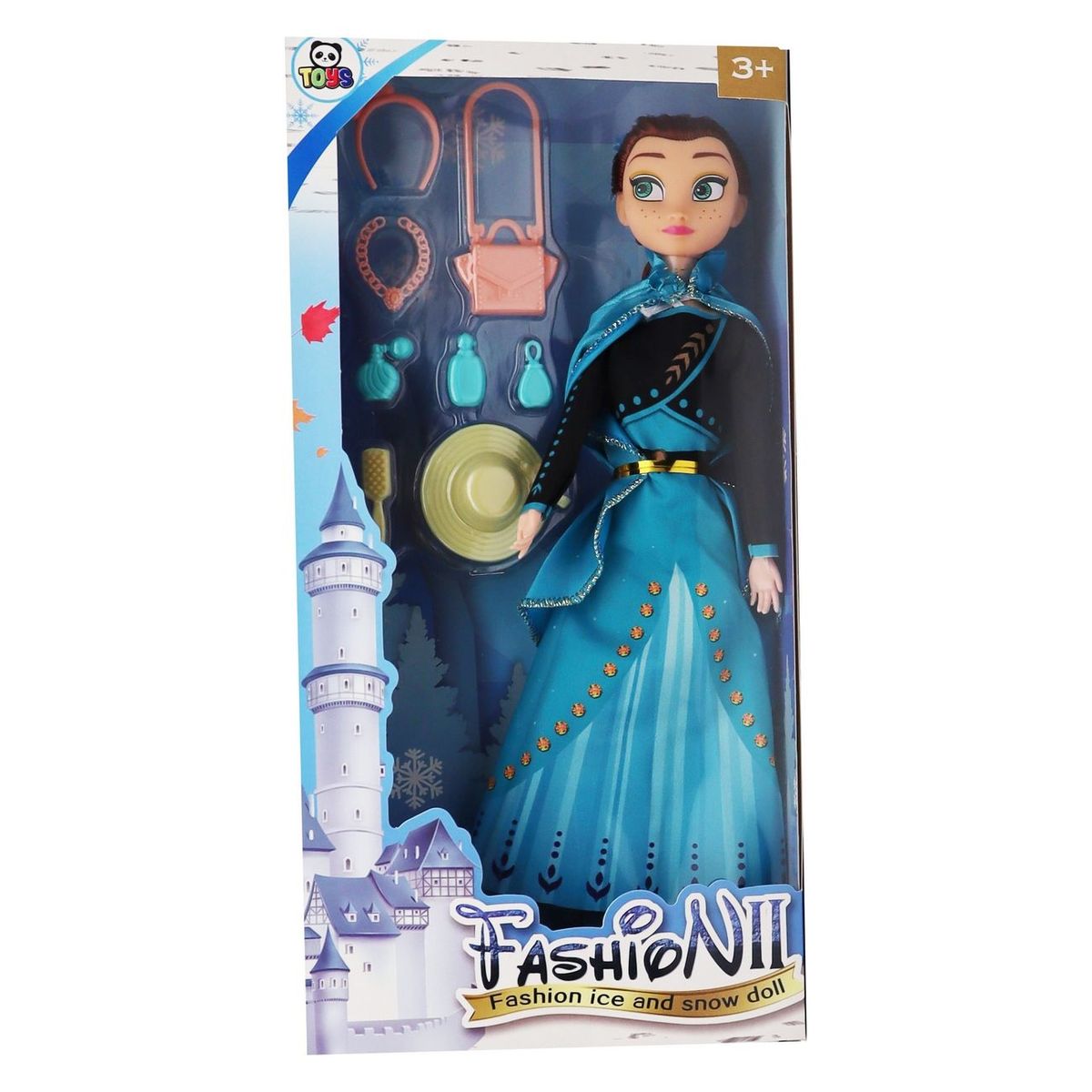 DAYOSHOP - Muñeca Princesa Frozen Juguete Niñas Accesorios