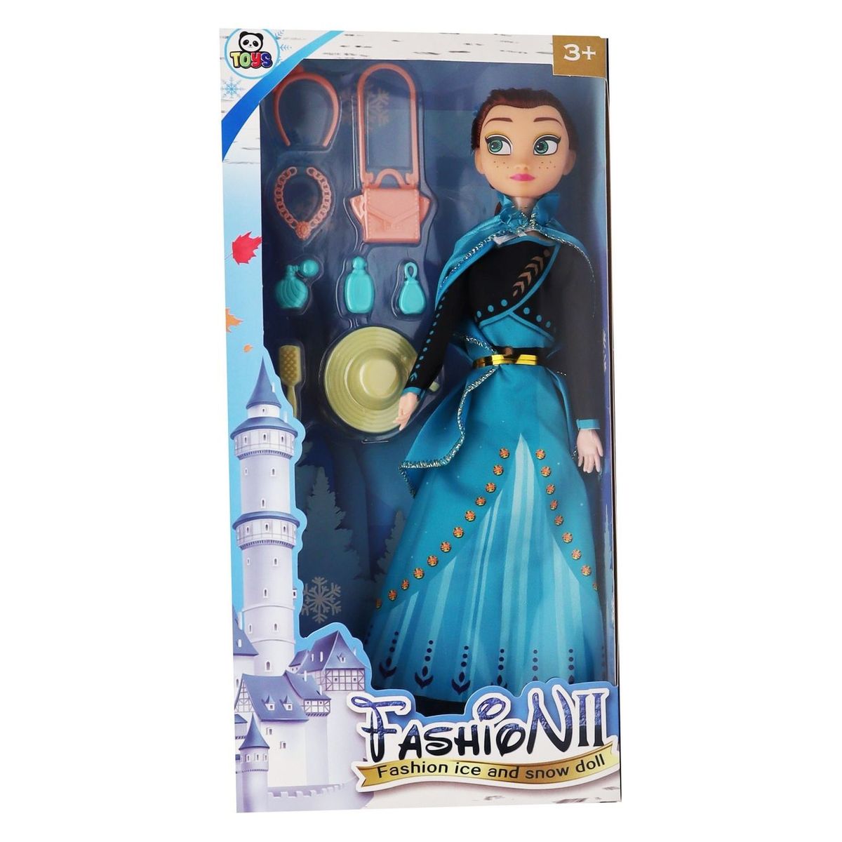 DAYOSHOP - Muñeca Princesa Frozen Juguete Niñas Accesorios