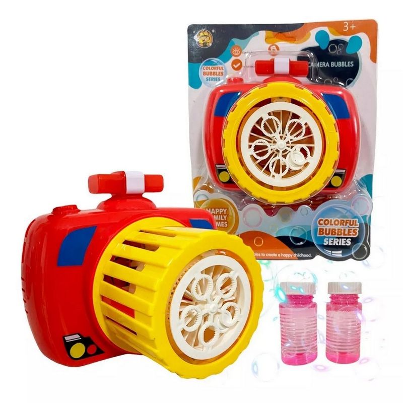 DAYOSHOP - Cámara Burbujas Automática Juguete Para Niños  Liquido