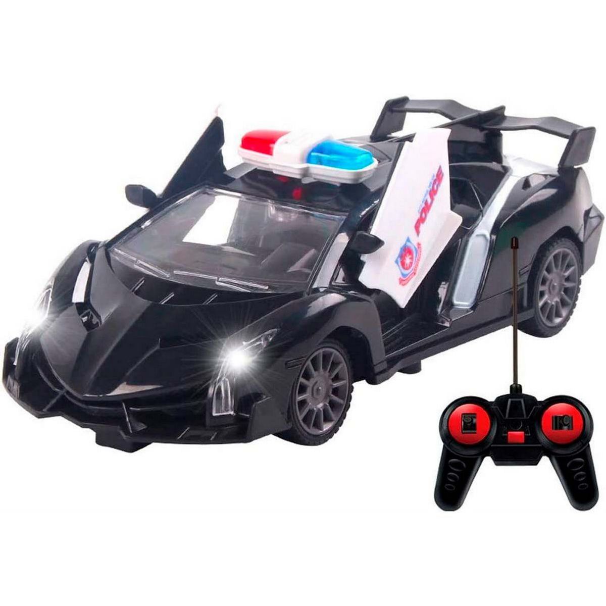 DAYOSHOP - Carro Recargable Policía Control Abre Puerta