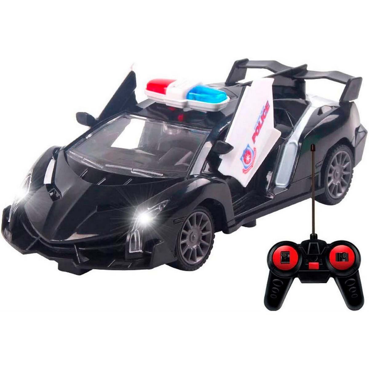 DAYOSHOP - Carro Recargable Policía Control Abre Puerta