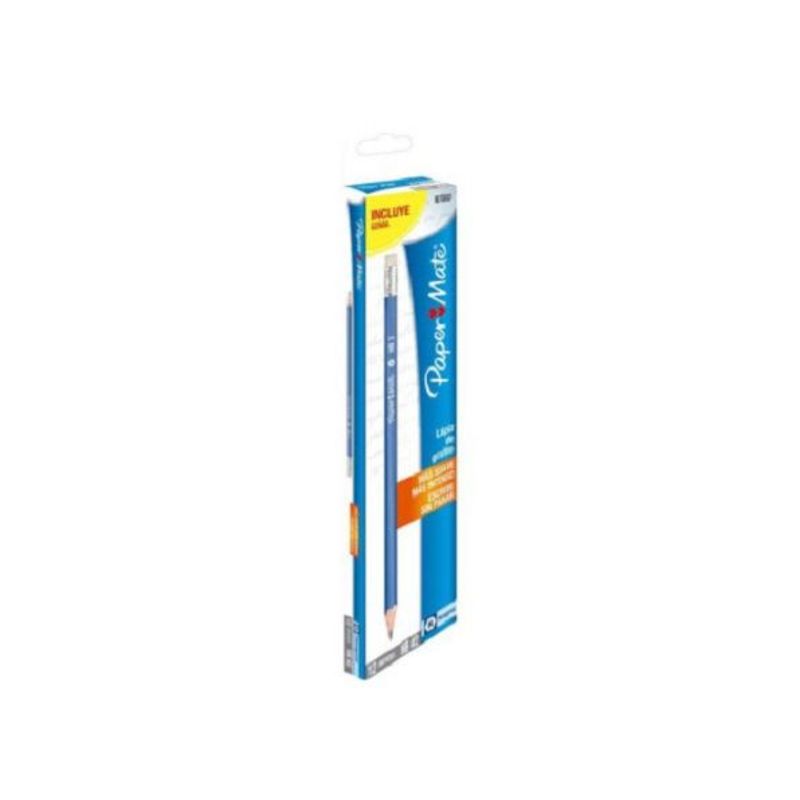 PAPER MATE - lapiz nº 2 Hb hexagonal paper mate x10 unidades.