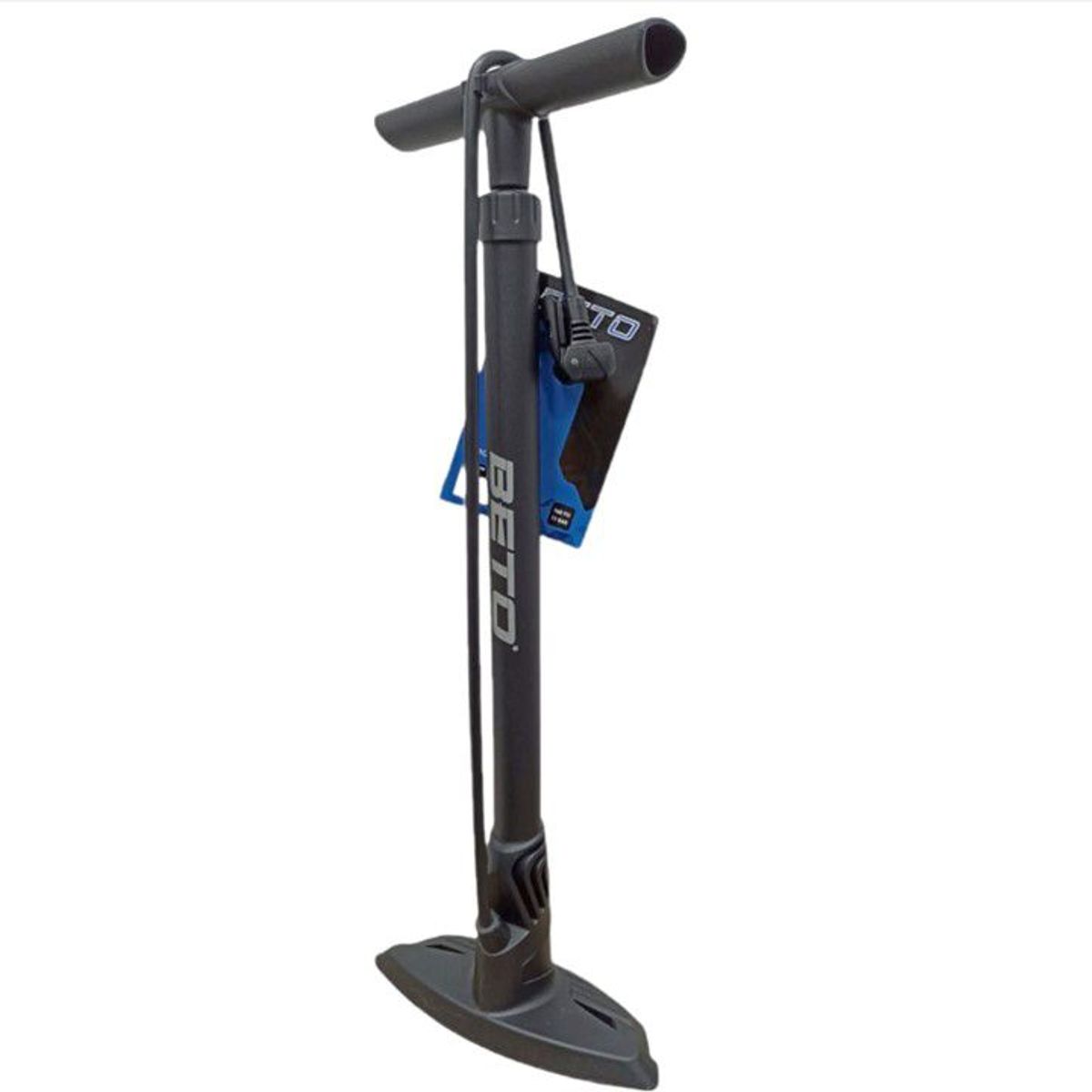 BETO - Inflador Bicicleta Beto Mini Bomba Aire 120psi Con Manometro