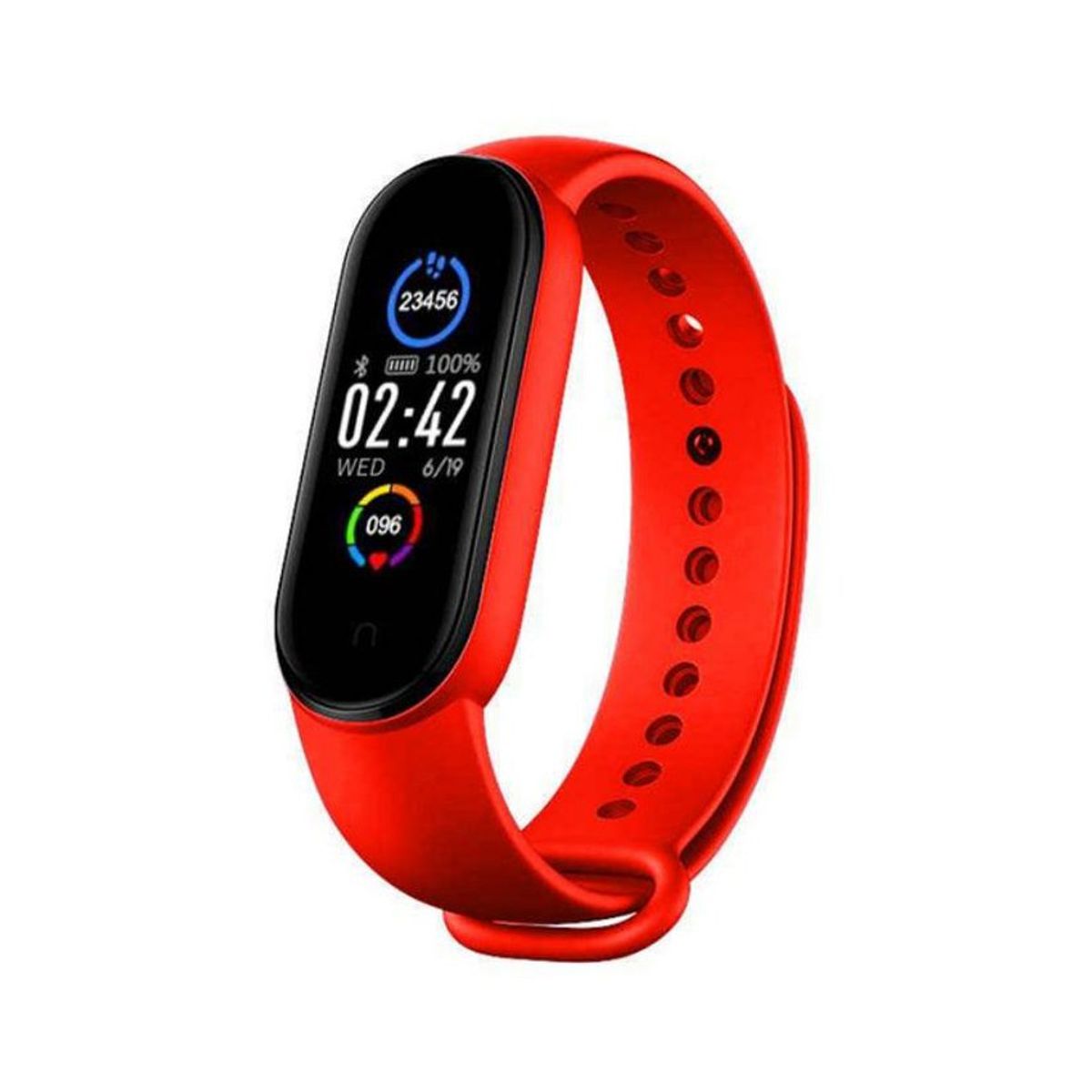 GENERICO - Smartband M6 SmartWatch Bluetooth Roja