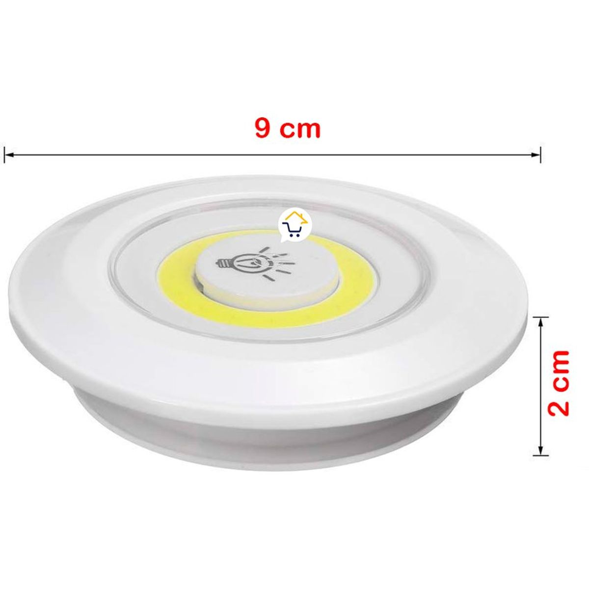 COMPRALOENCASA COM - Lámpara luces led x3 multiusos luz de tacto control remoto cob