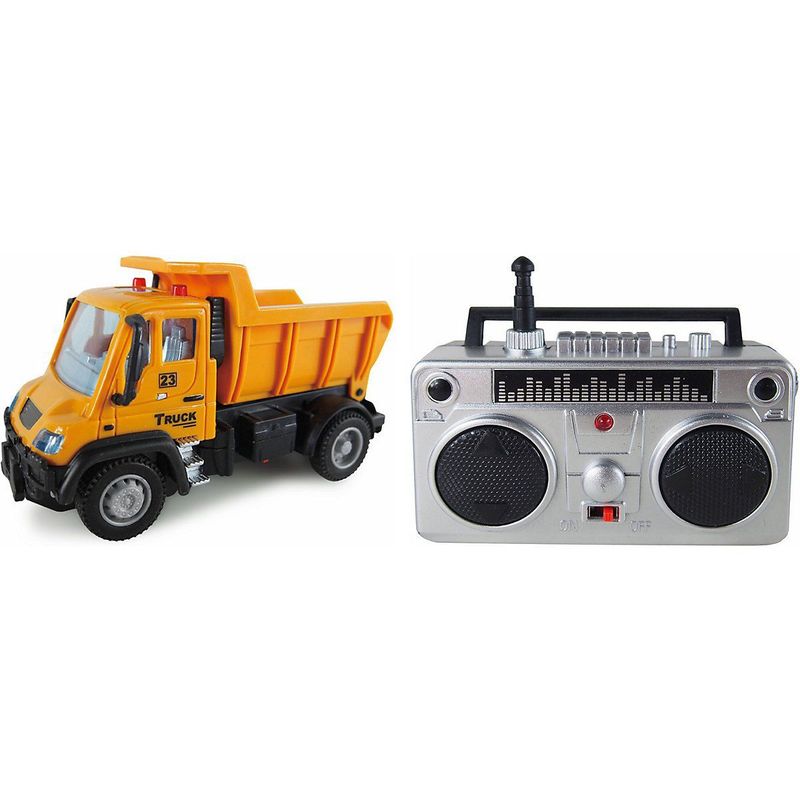 DAYOSHOP - Camión Construcción Volqueta Control Remoto Recargable