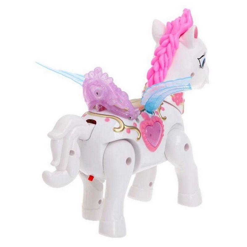 Unicornio Juguete Caballo Que Camina Unicornio Interactivo