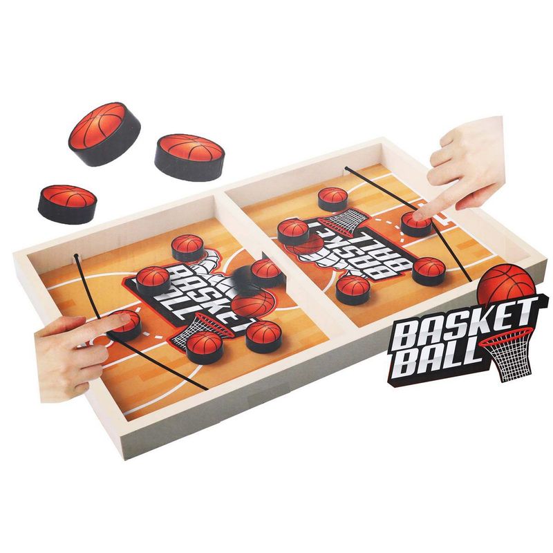 DAYOSHOP - Juego De Mesa Basketball Hockey Baloncesto Portátil Niños