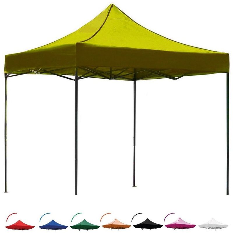 JARDIMEX - Carpa Toldo 3X3 Plegable Reforzada Impermeable para eventos-