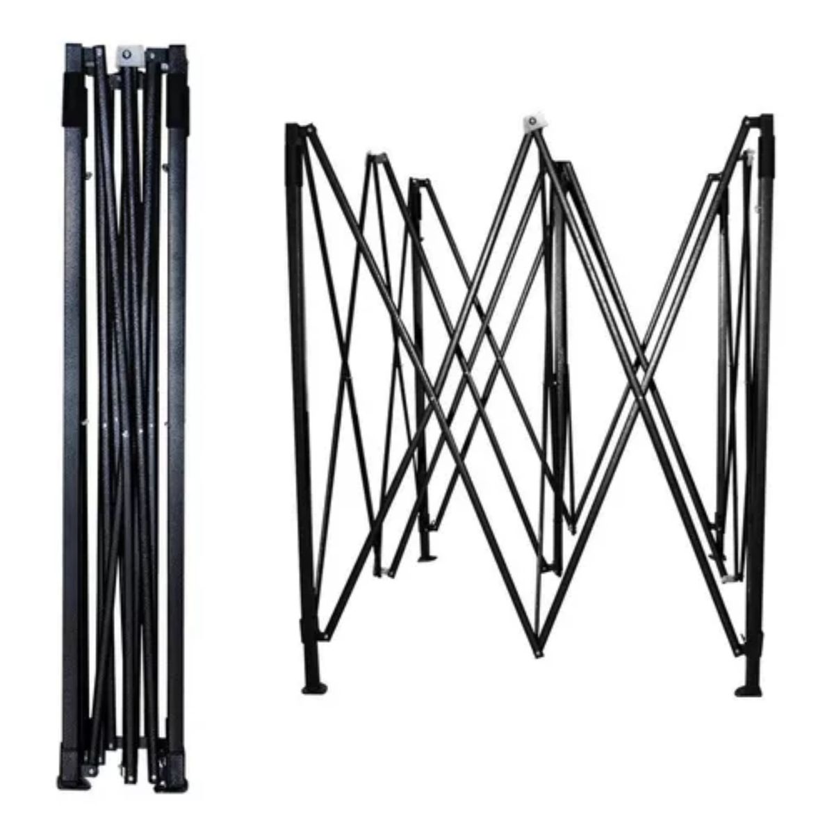 JARDIMEX - ToldoCarpa Plegable Impermeable Estructura Reforzada Blanco