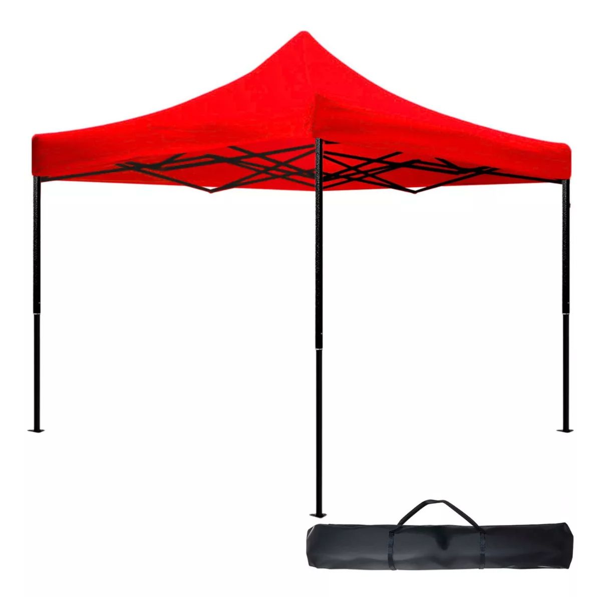 JARDIMEX - Toldo Carpa 3X3 Plegable Reforzada Impermeable para eventos