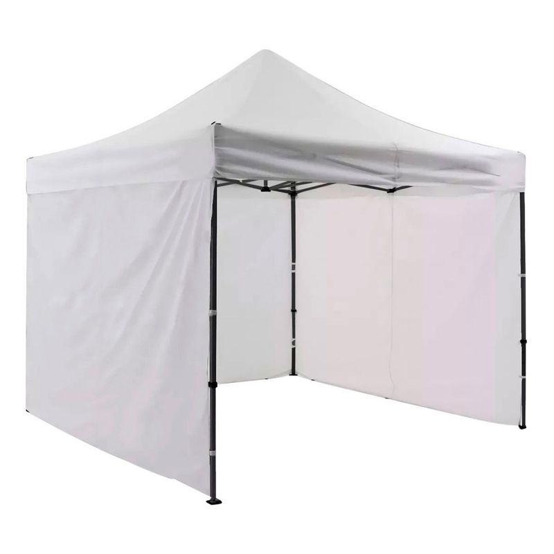 JARDIMEX - Toldo Carpa Plegable Jardín 3x3 Impermeable Blanco Eventos