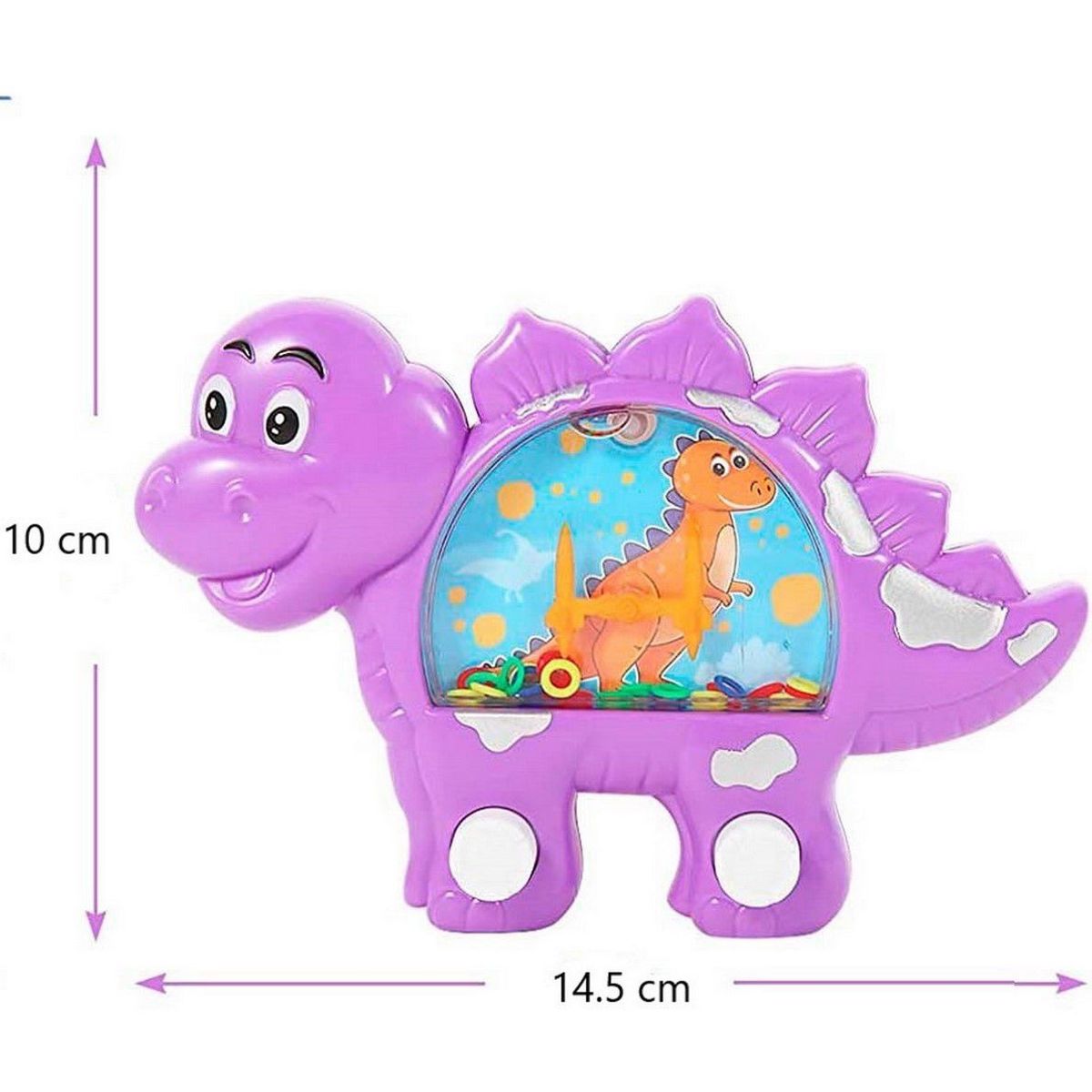 DAYOSHOP - Juguete Anillos Diseño Atari De Agua De Dinosaurios