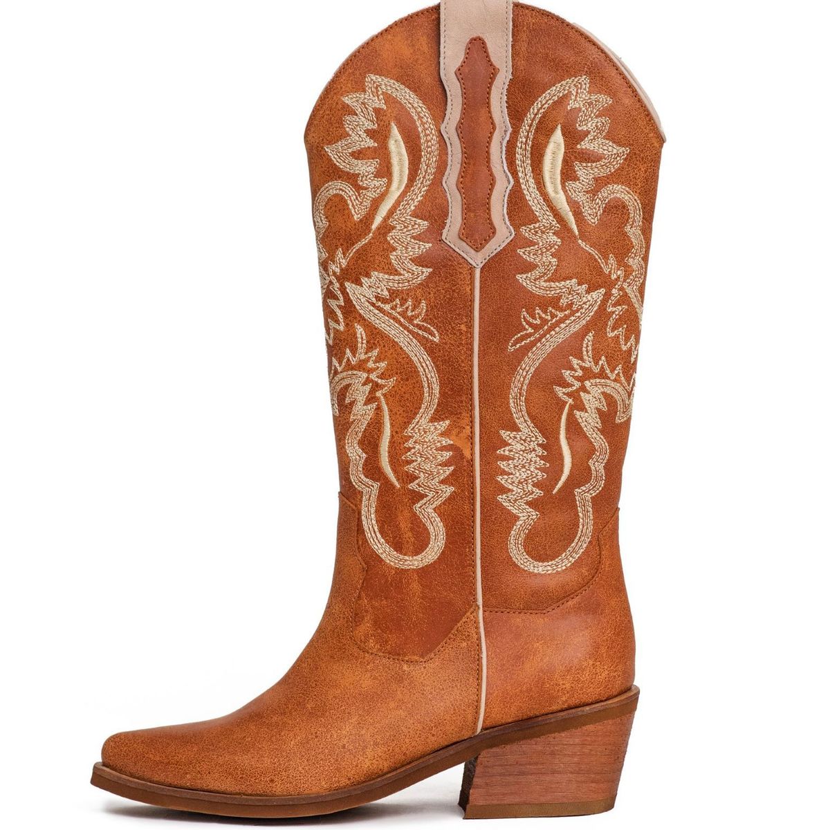 STIVALI - TEXANA DEVI CRAQUELADO MIEL