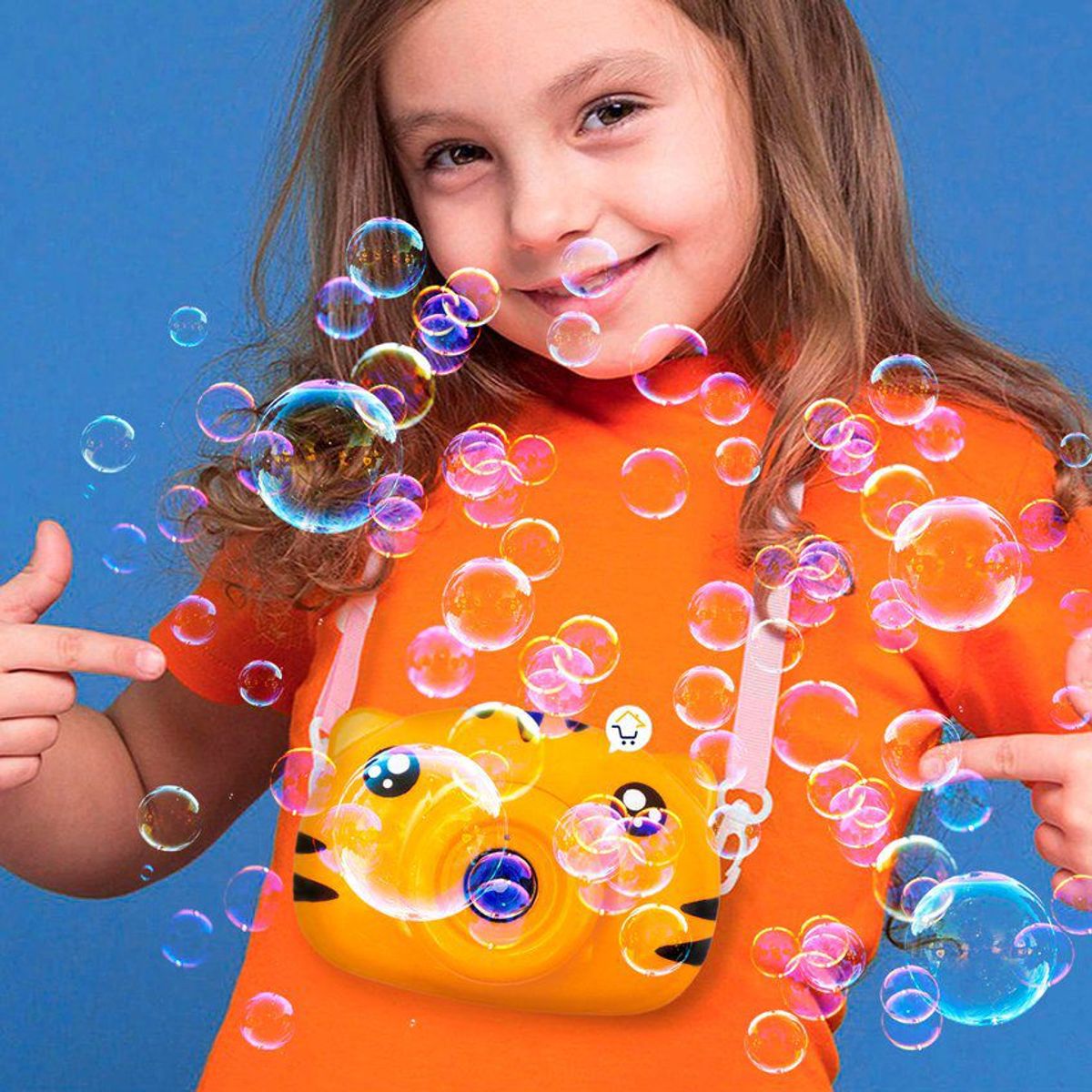 COMPRALOENCASA COM - Cámara de burbujas juguete burbujero luces y sonidos  628