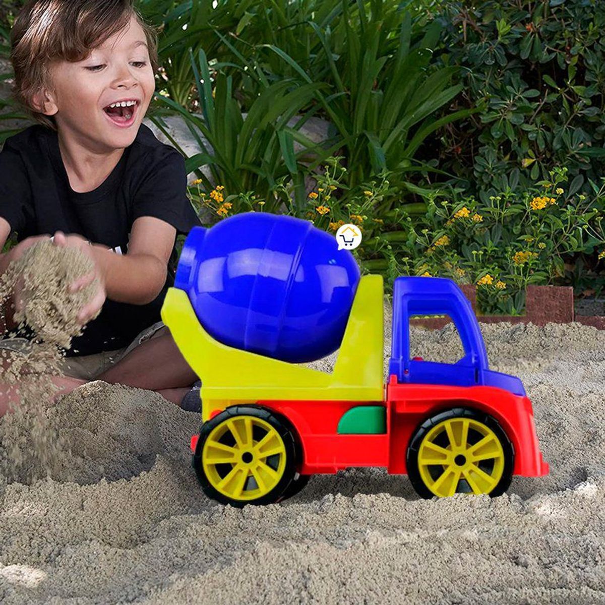 COMPRALOENCASA COM - Camión mezclador volqueta construcción juguete niños pf730