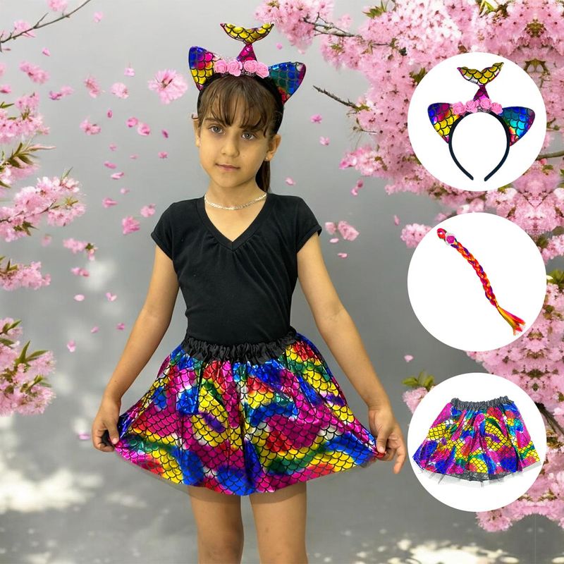 COMPRALOENCASA COM - Disfraz Sirena Accesorios Halloween Niñas Disfraces TP346