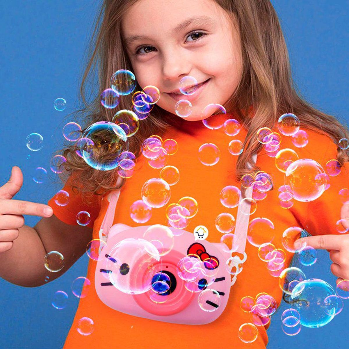 COMPRALOENCASA COM - Cámara de burbujas juguete burbujero luces y sonidos 628