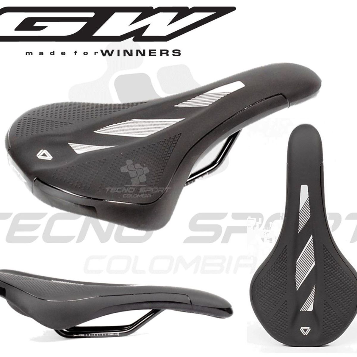 GW - Sillin Bicicleta Gw Anatomico Mtb Ruta Galapago