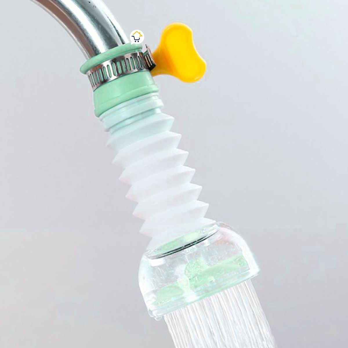 COMPRALOENCASA COM - Ahorrador de agua flexible grifo regulador llave cocina yxq2