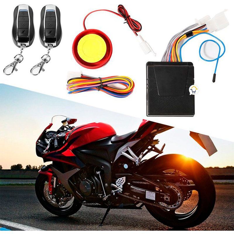 COMPRALOENCASA COM - Alarma para moto doble vía largo alcance distancia mj433