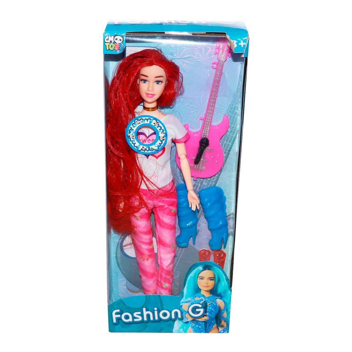 GENERICO - Muñeca Karol G La Bichota Musica Vestido Canta