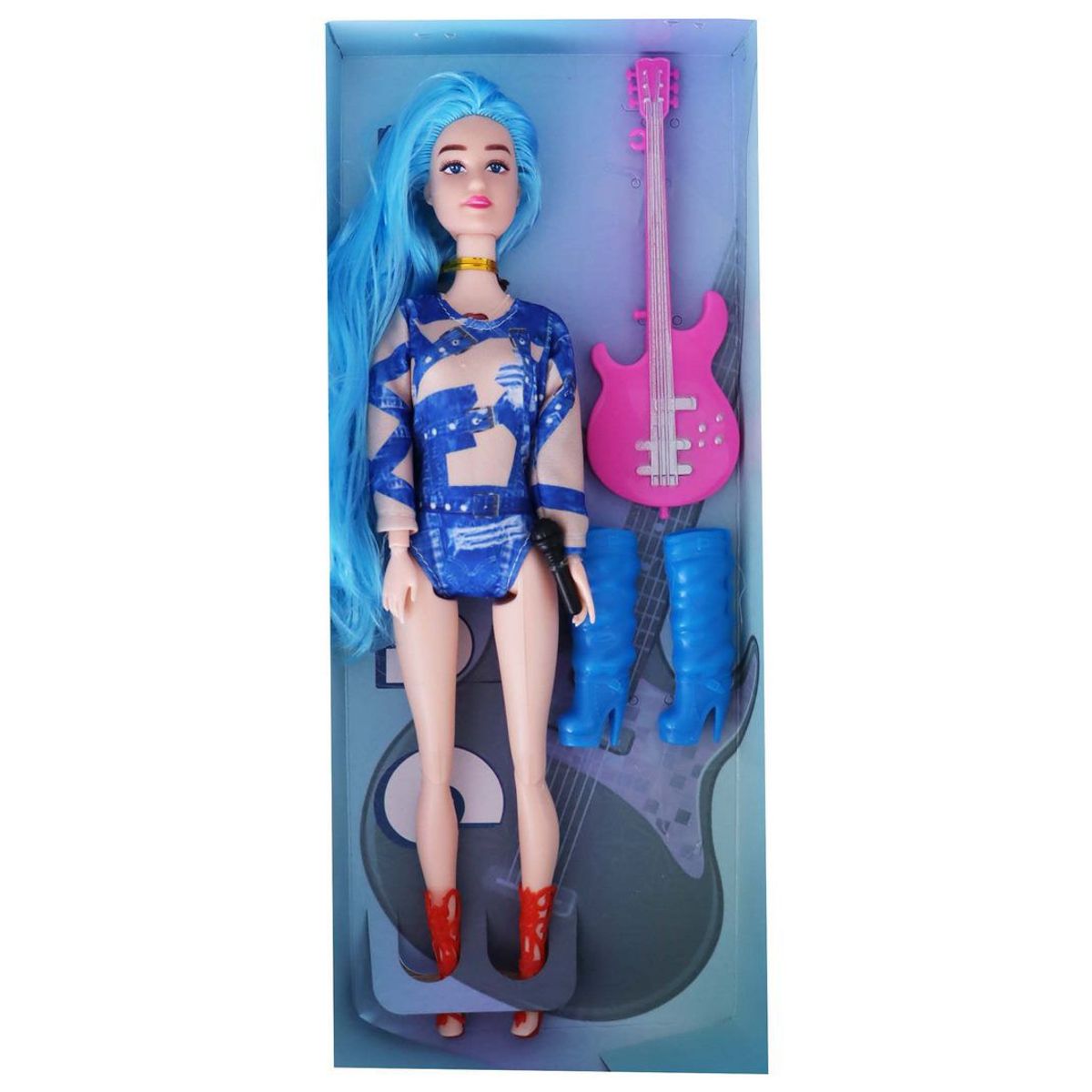 GENERICO - Muñeca Karol G La Bichota Musica Vestido Canta