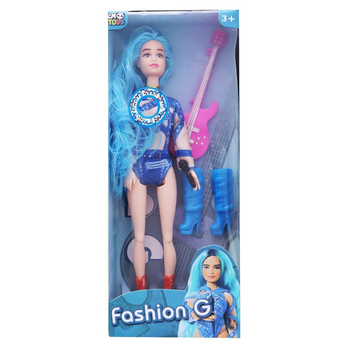 GENERICO - Muñeca Karol G La Bichota Musica Vestido Canta