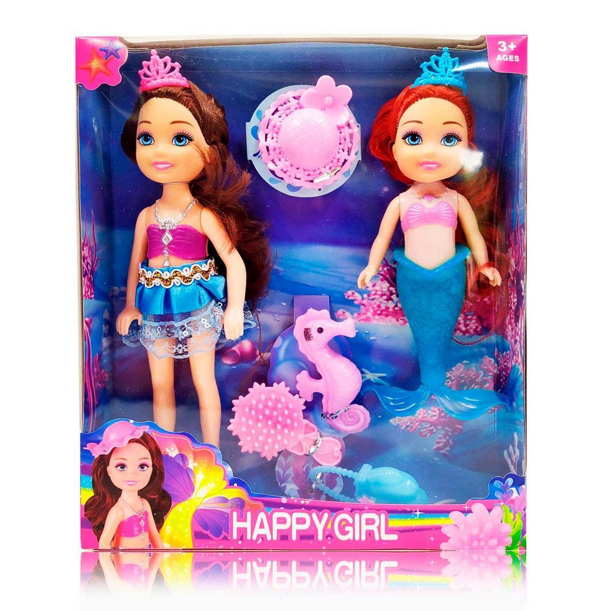 DAYOSHOP - Sirena Muñeca Juguetes Niñas Accesorios Niñas Peinar