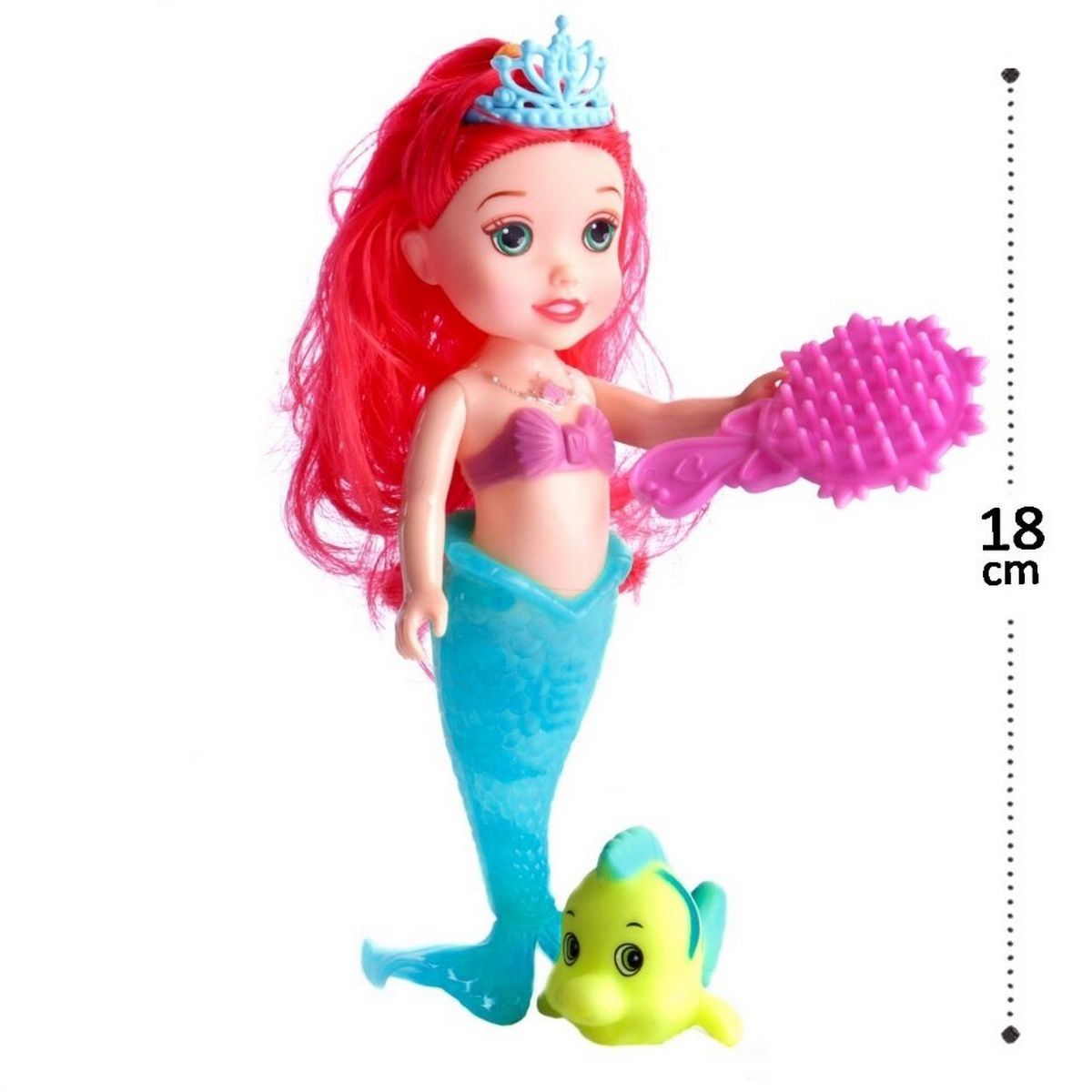 DAYOSHOP - Sirena Muñeca Juguetes Niñas Accesorios Niñas Peinar