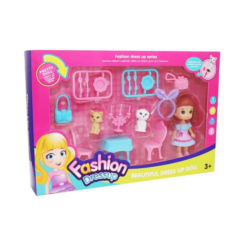 DAYOSHOP - Set De Accesorios Para Casa De Muñeca Mascota Juguete Niñas