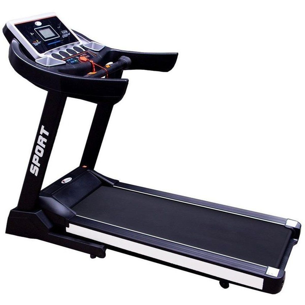 CENTURFIT - Caminadora Trotadora Eléctrica  110V Negra 3HP 16 km/h..