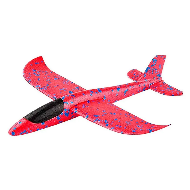 DAYOSHOP - Avion Planeador Grande Juguete Vuelo Airplane Luces Led