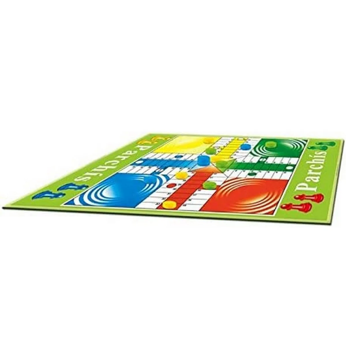 DAYOSHOP - Parchis Ludo Parques Gigante Juego De Mesa Didactico