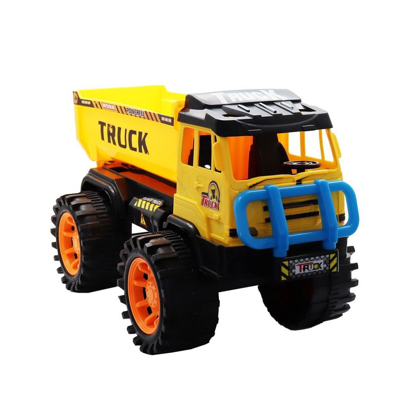 DAYOSHOP - Carro Vehiculo Camión Volqueta Construcción Juguete