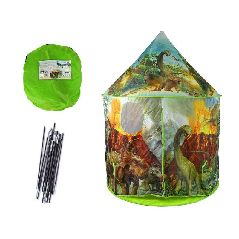 BESTWAY - Carpa Camping Set Campamento Infantil Niños Dinosaurios Park