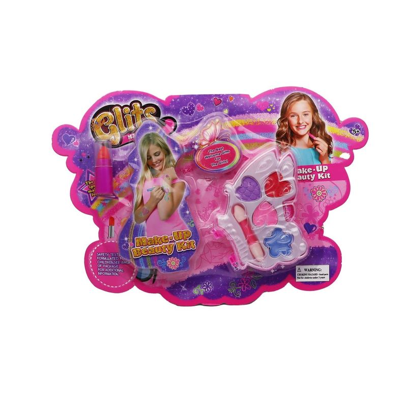 DAYOSHOP - Kit De Maquillaje Niñas Juguete Princesas Mariposa Labial