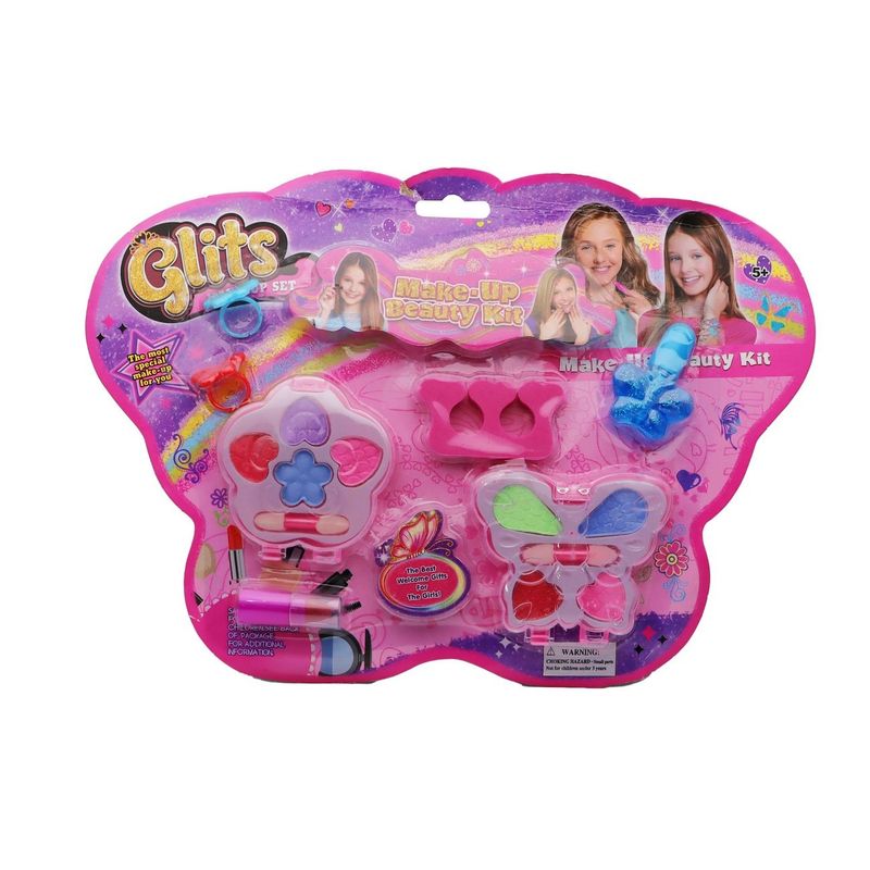 DAYOSHOP - Kit De Maquillaje Niñas Juguete Princesas Pinta Uñas Labial