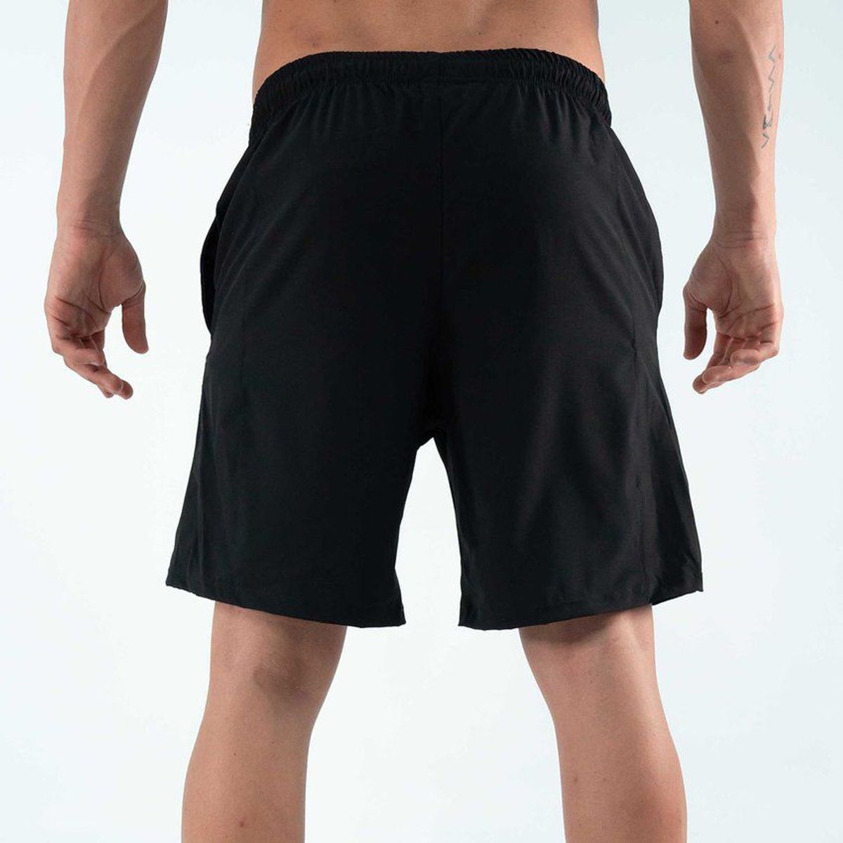 NO RULES - Pantaloneta nautica con lycra negra