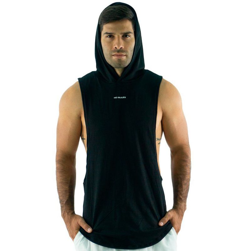 NO RULES - Esqueleto deportivo con capota negro_..