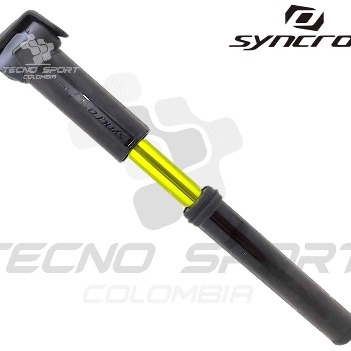 SYNCROSS - Inflador Bicicleta Syncros Mini Bomba Aire 130psi Ruta Mtb