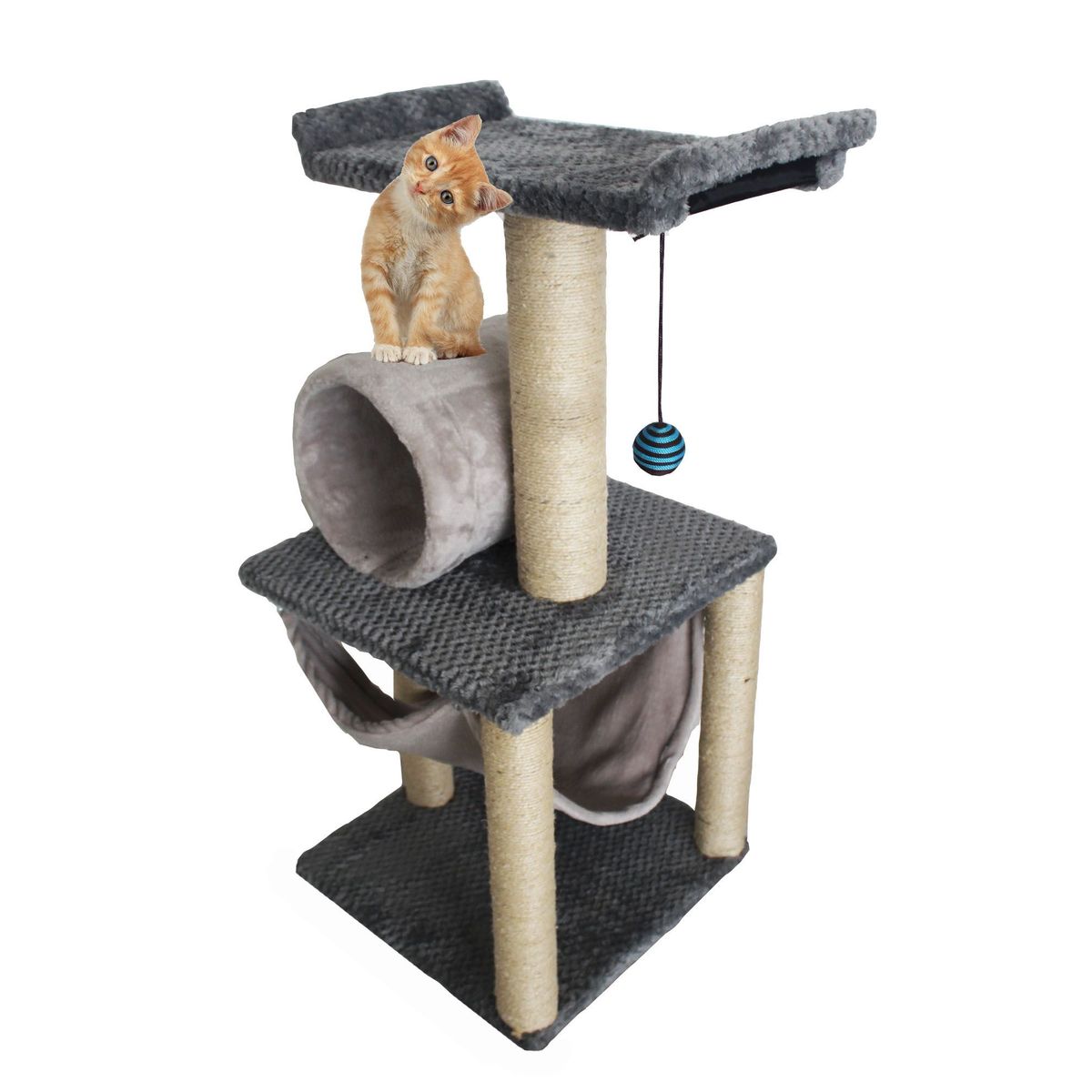 MAOS - GIMNASIO ARBOL RASCADOR  GATO