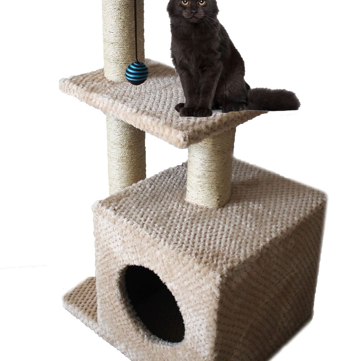 MAOS - GIMNASIO ARBOL RASCADOR PARA GATO