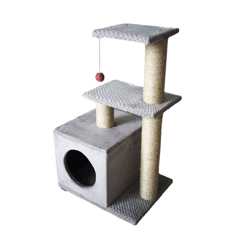 MAOS - GIMNASIO ARBOL RASCADOR PARA GATO