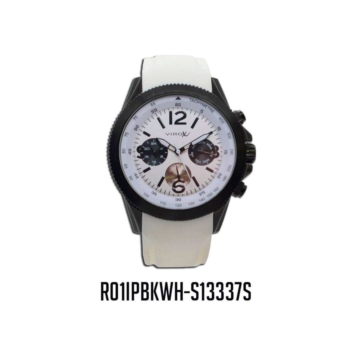 VIROX - RELOJ VIROX ANALOGO MULTIFUNCIONAL HOMBRE PULSO BLANCO