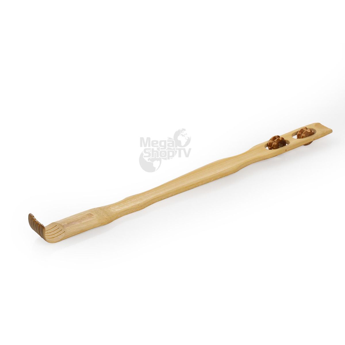 STYLE STARS - Rascador de espalda en bambú natural relajante 46cm maderoterapia
